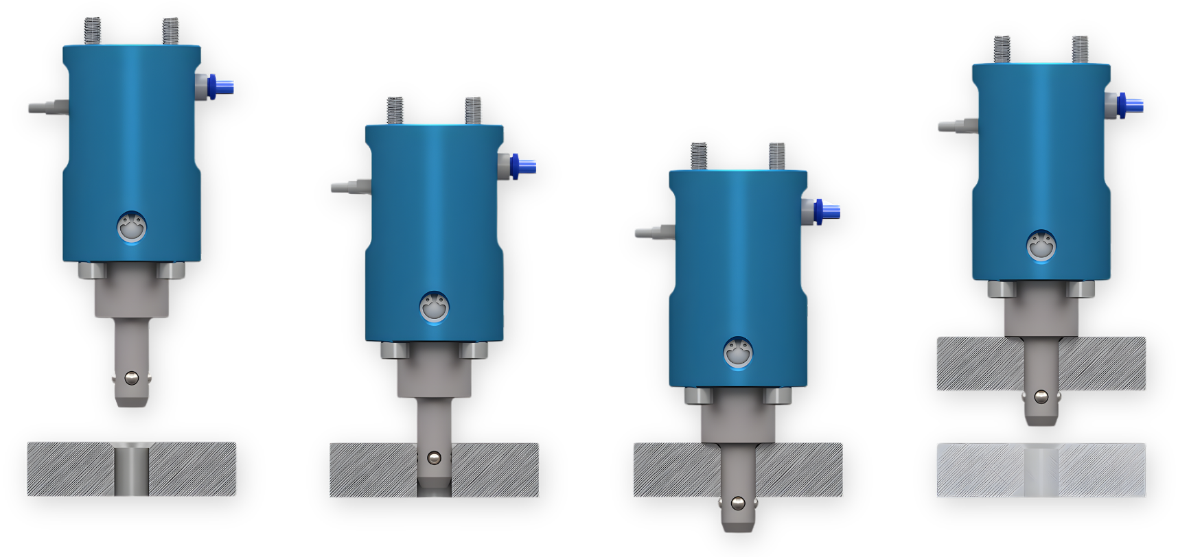 Halder perno penumatico