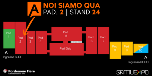 Mappa SamuExpo 2026