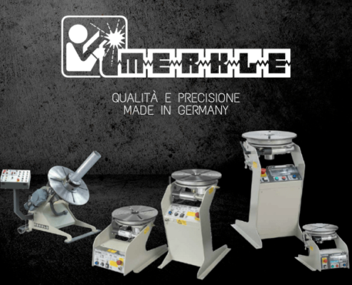 Posizionatori per saldatura Merkle